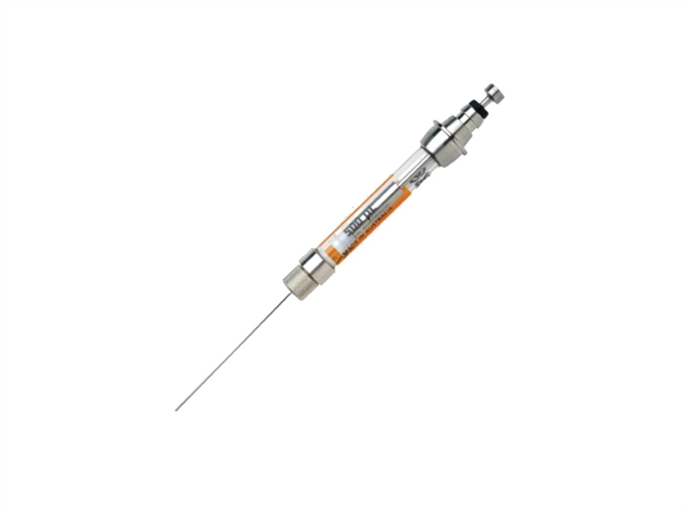 Picture of 500µL eVol Syringe with GT Plunger & 50mm, 0.63mmOD Bevel Tipped Needle